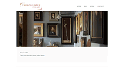 Desktop Screenshot of carloslopezfineart.com